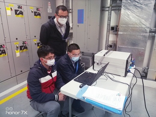 1E级仪表响应时间测试系统现场测试成功_副本.jpg